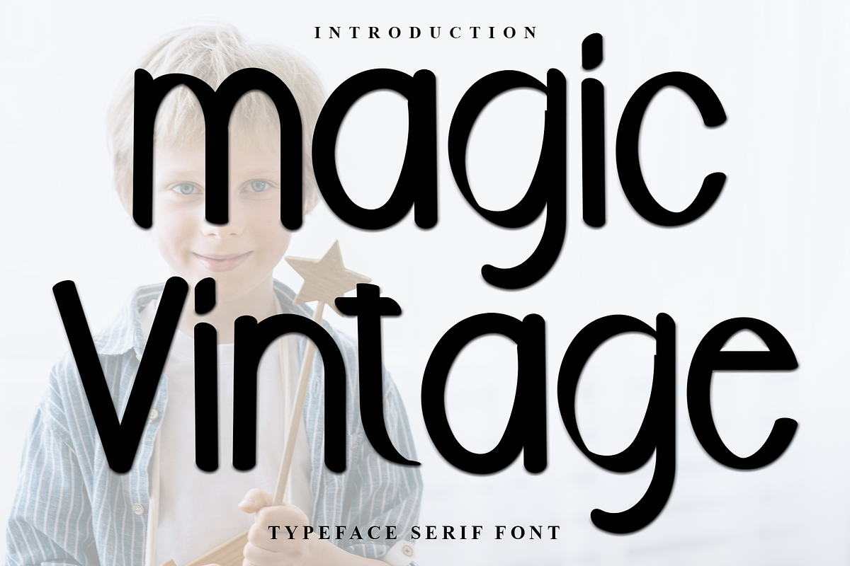 Magic Vintage, a Script Font by InermediaSTUDIO (Photo 1 of 8)