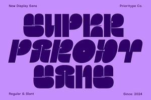 Super Parody - Retro Display Sans