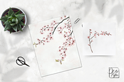 Graceful Cherry Blossoms aesthetic, a Decorative Illustration by ikarifq shop (Thumbnail 3 of 4)