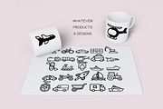 Transport Alphabet - Dingbat Font, a Symbol Font by WADLEN (Thumbnail 6 of 7)