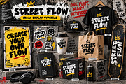 STREET FLOW — Bold type Raw attitude, a Script Font by Wow Magic (Thumbnail 2 of 5)