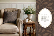 Vintage Bird & Floral Pattern Duo, a Pattern Graphic by Eclectic Anthology (Thumbnail 10 of 13)