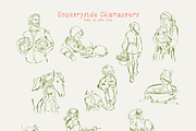 Rustic Living Line Art Collection, an Object Illustration by Eva Gentle (Thumbnail 5 of 12)
