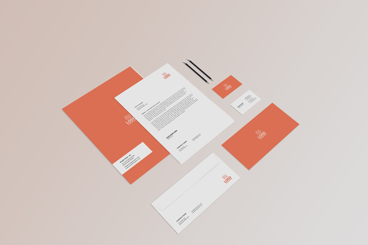 Stationary Mockup, a Pens & Pencil Mockup by alimran24 (Photo 11 of 11)