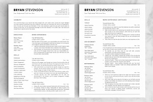 Resume/CV - The Bryan