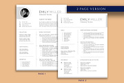 Modern, Creative Resume Template, a Resume Template by VictoriousVita (Thumbnail 3 of 8)