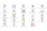 Happy Easter doodles and patterns, an Illustration by kostolom3ooo (Thumbnail 11 of 11)