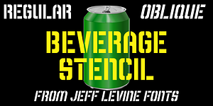 Beverage Stencil JNL