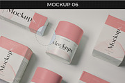Cosmetic Jar & Box Packaging Mockup, a Packaging Mockup by Assyat (Thumbnail 17 of 22)