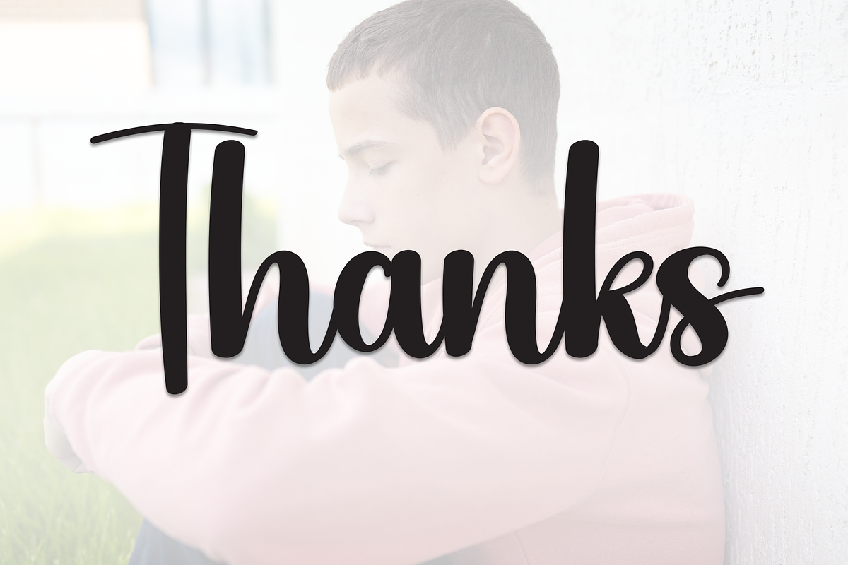 Sadboy | Script Font, a Handwritten Font by Scratchones (Photo 9 of 9)