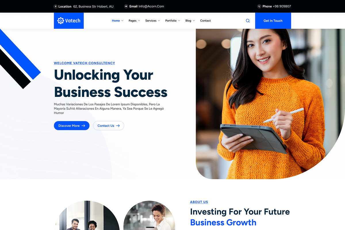 Vatech - Technology Solutions Figma, an UI Kit Template by AliThemes (Photo 11 of 17)