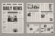 Classic Professional Newspaper, a Stationery Template by ContestDesign (Thumbnail 1 of 2)