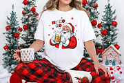 Funny Christmas Santa Ho Ho Hold My, an Illustration by CreationArt (Thumbnail 4 of 4)