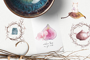 Classics of the fall, Watercolor Set, an Object Graphic by Jeanina Vlad (Thumbnail 11 of 12)
