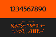 Matson Sans Serif, a Sans Serif Font by josstype (Thumbnail 9 of 10)