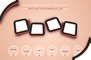 Fresh Sticker - Editable Text Effect