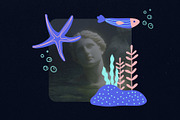 Underwater Fishes & Shells Elements, an Object Graphic by Parisa-Artstudio (Thumbnail 4 of 5)