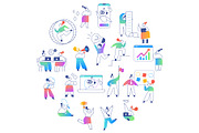 100+ Line People Editable Stroke, a Person Illustration by Vector_Art (Thumbnail 22 of 29)