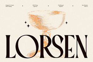 Lorsen - Classic Serif Font
