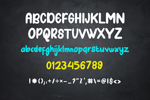 Quick Thick Font