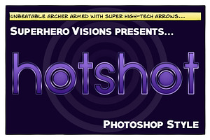 10 Photoshop Styles: Superheroes V1