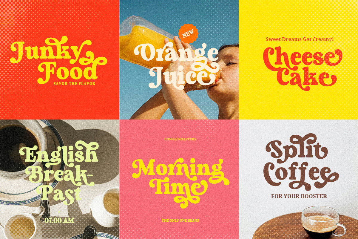 Breaking March - Groovy Bold Serif, a Serif Font by Sarid Ezra (Photo 3 of 11)