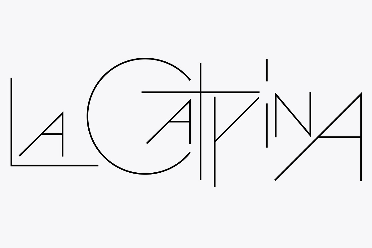 Srg Linear - Geometric typeface, a Sans Serif Font by Srg® (Photo 9 of 11)