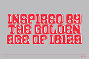Cherry TM – Hot & Heavy Display Font, a Serif Font by Type Mania (Thumbnail 3 of 14)