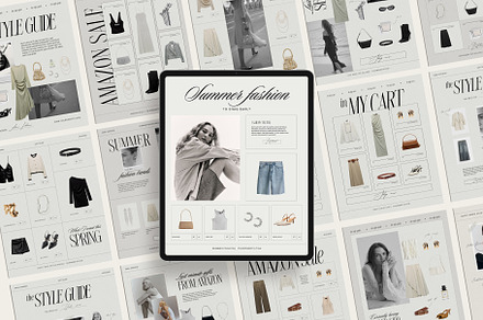 40 Canva LTK Instagram Template, a Social Media Template by Amaré Creative