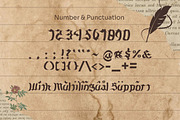 Fourient - Blackletter Gothic Font, a Blackletter Font by Dhabee (Thumbnail 10 of 11)