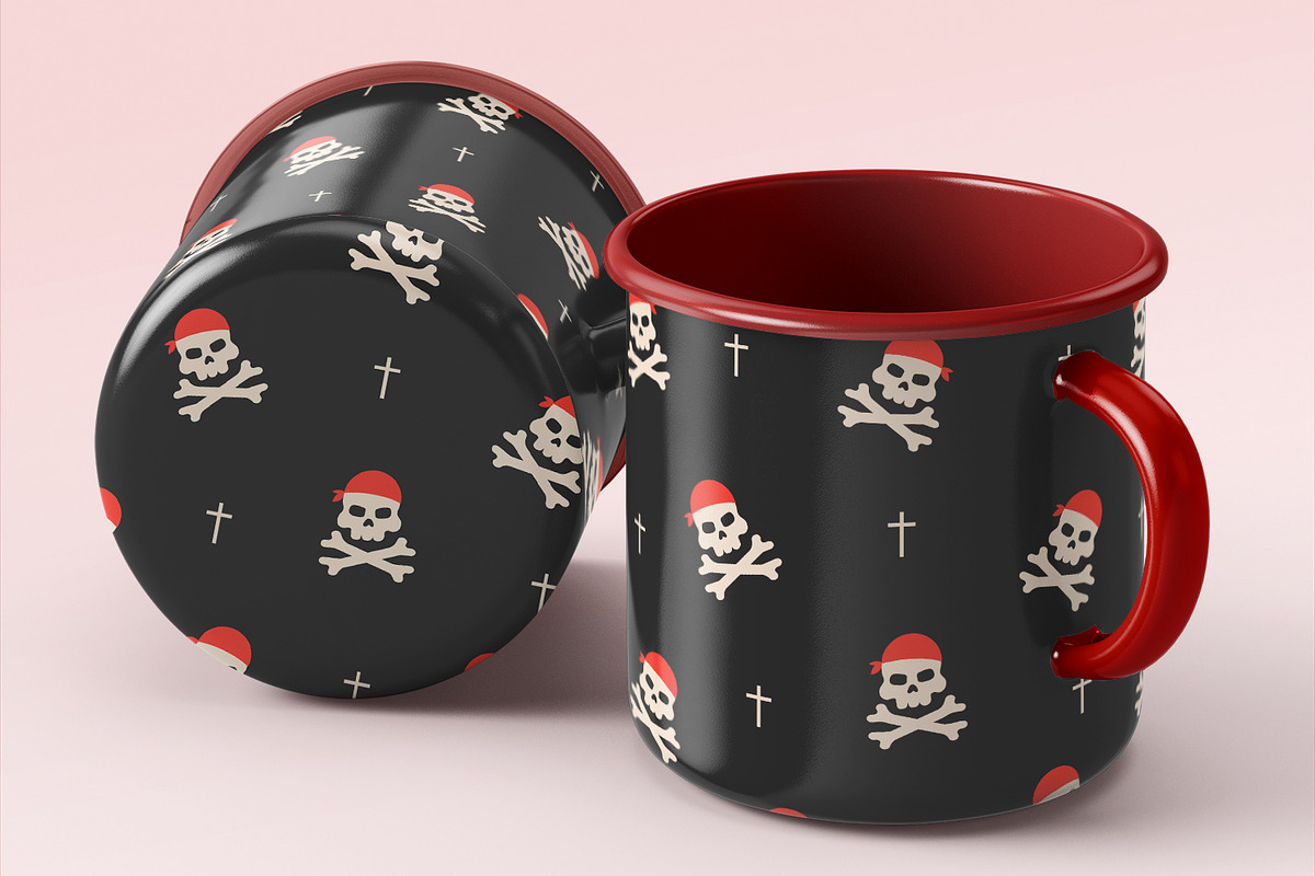 Pirates adventure - pattern set, a Pattern Graphic by KeronnArt (Photo 10 of 15)