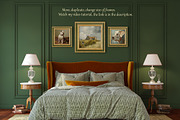 DARK ACADEMIA Frame Mockups, a Product Mockup by MyHomeMockups (Thumbnail 6 of 11)