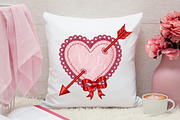 Latch Hook Yarn Valentine Heart PNG, an Illustration by Canvas Craft (Thumbnail 5 of 7)