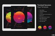 Twisted Session Flyer Template, a Flyer Template by ThatsDesignArt (Thumbnail 2 of 12)