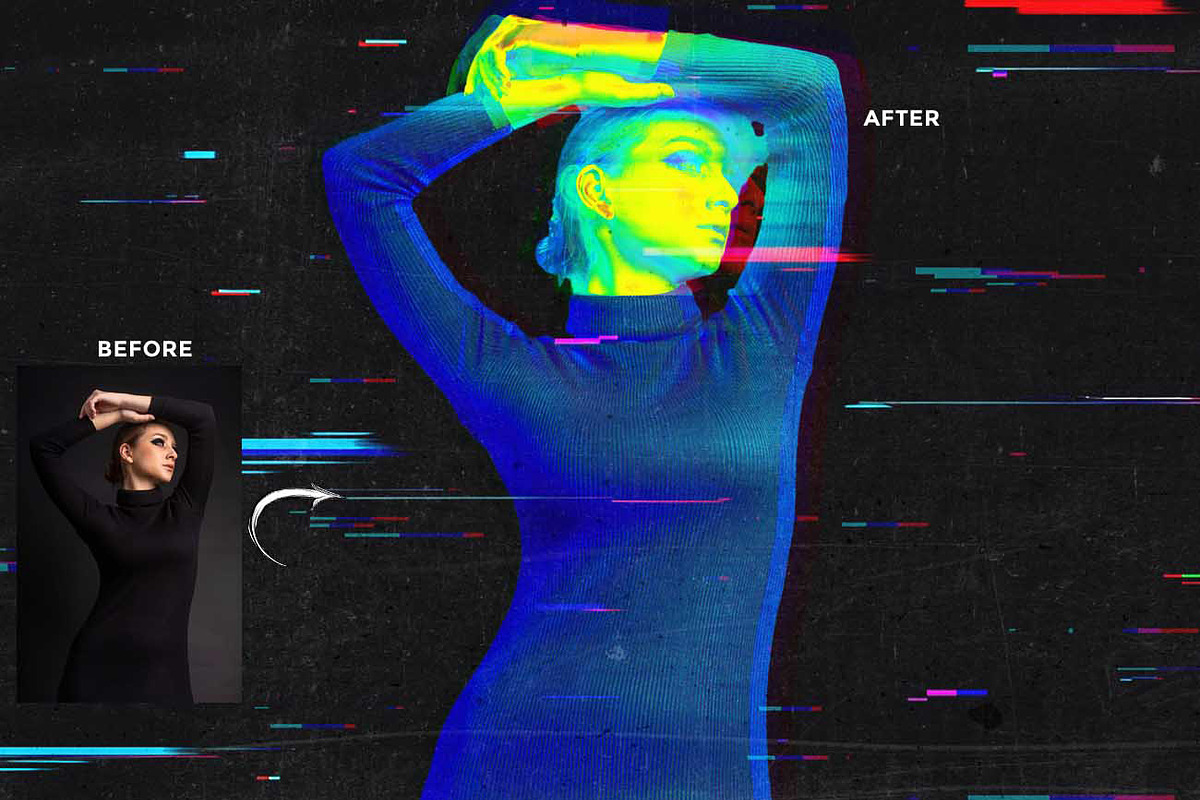 HEATMAP RGB DISTORTION — Ps Action, an Action Add-On by Studio Retouch (Photo 6 of 10)