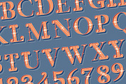 Carnival Letters, a Decorative Illustration by Liviu (Thumbnail 4 of 5)