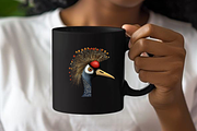 WHIMSICAL FOLK CRANE BIRD CLIPART, an Animal Illustration by Daring Digies (Thumbnail 7 of 9)