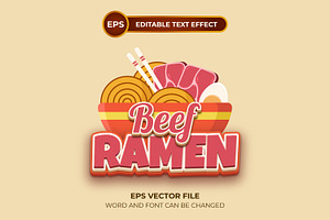 Beef Ramen Logo