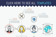 Ultimate Thin Line Infographics, a Presentation Template by Andrew Kras Design (Thumbnail 10 of 10)