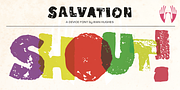 Salvation, a Font by Device (Thumbnail 5 of 6)