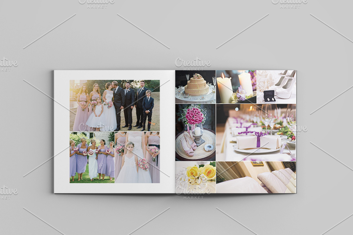 Wedding Photo Album Template-V485, a Brochure Template by Template Shop (Photo 11 of 17)