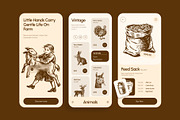 Vintage Farm Animals Illustration, an Animal Illustration by Prosymbols (Thumbnail 4 of 8)
