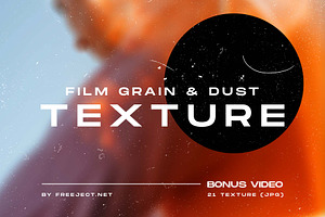Film Grain & Dust Texture Overlay