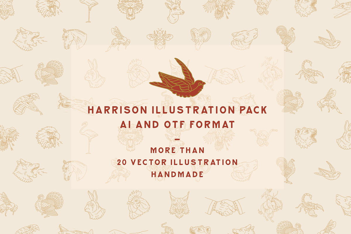 Harrison Font Family (Intro Sale) preview 8