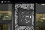 30 Signs & Facade Logo Mockups - V3, an Advertising Mockup by Asylab (Thumbnail 18 of 38)
