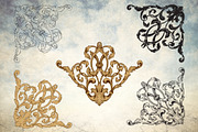 Vector Baroque Ornament elements, a Decorative Illustration by Samira (Thumbnail 3 of 6)