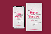 Valentine's Day Instagram Stories, a Social Media Template by Saman Osama (Thumbnail 2 of 9)