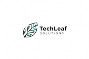 Tech Leaf Solutions, a Branding & Logo Template by Logocreative (Thumbnail 2 of 2)