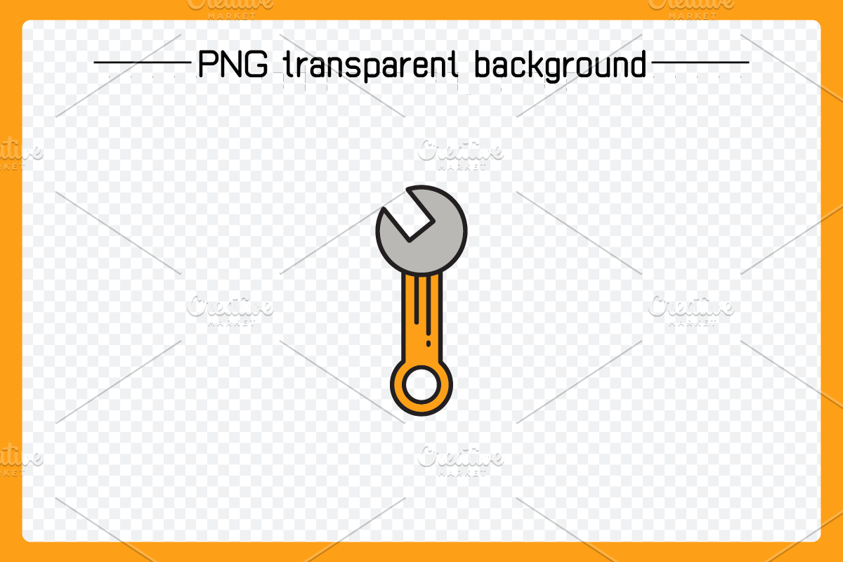 Wrench Tool Icons Set, an Icon by Designfour (Photo 6 of 6)