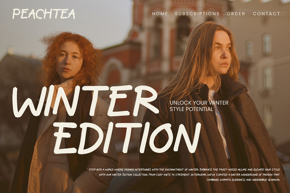 Peachtea Modern Handwritten Font, a Handwritten Font by roomspace creative lab (Photo 3 of 12)
